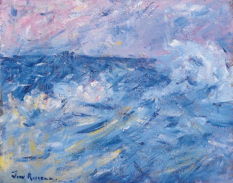 John Peter Russell Stormy Sky and Sea